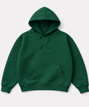 Yeşil Kapüşonlu Hoodie