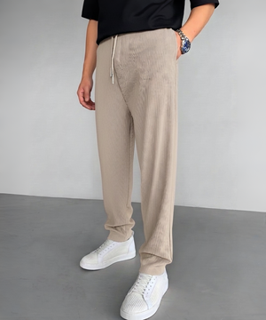 Erkek Bej Ottoman Baggy Pantolon
