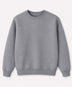 Gri Bisiklet Yaka Sweatshirt