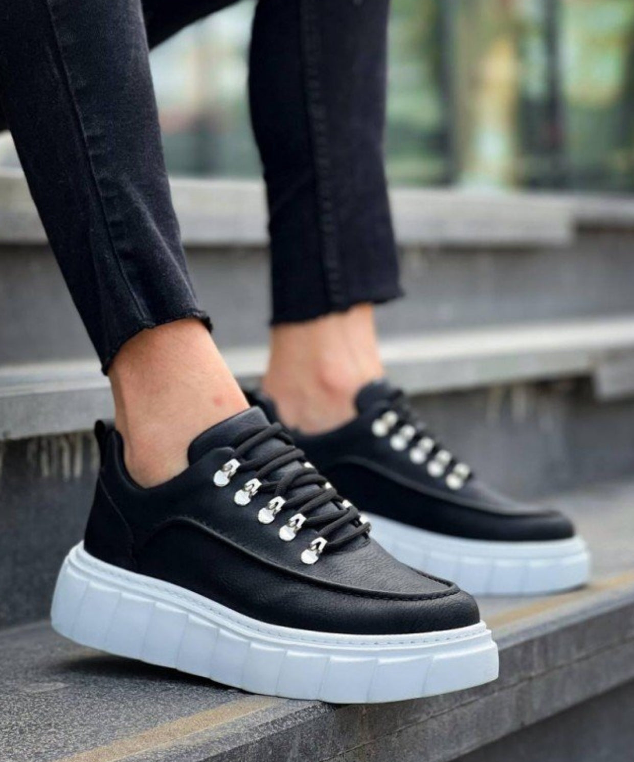 Vibe Siyah Erkek Sneaker