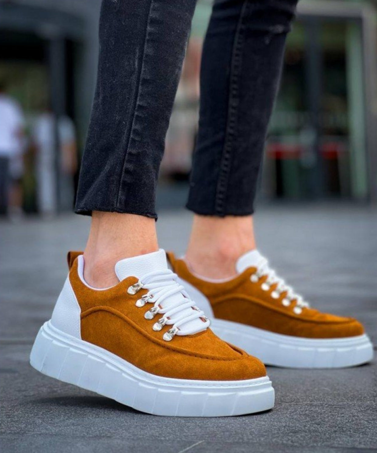 Vibe Taba Süet Erkek Sneaker
