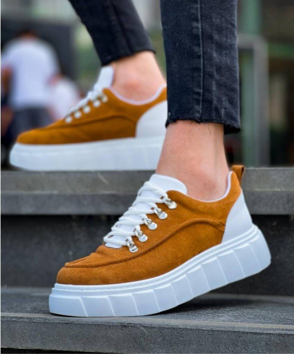 Vibe Taba Süet Erkek Sneaker