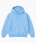Bebek Mavisi Kapüşonlu Hoodie