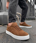 Mono Taba Süet Erkek Sneaker