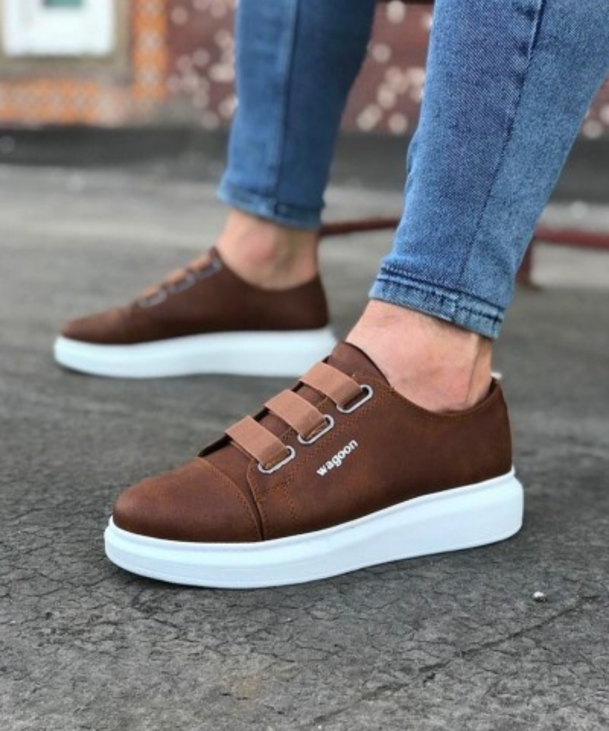 Atlas Erkek Sneaker Kahverengi