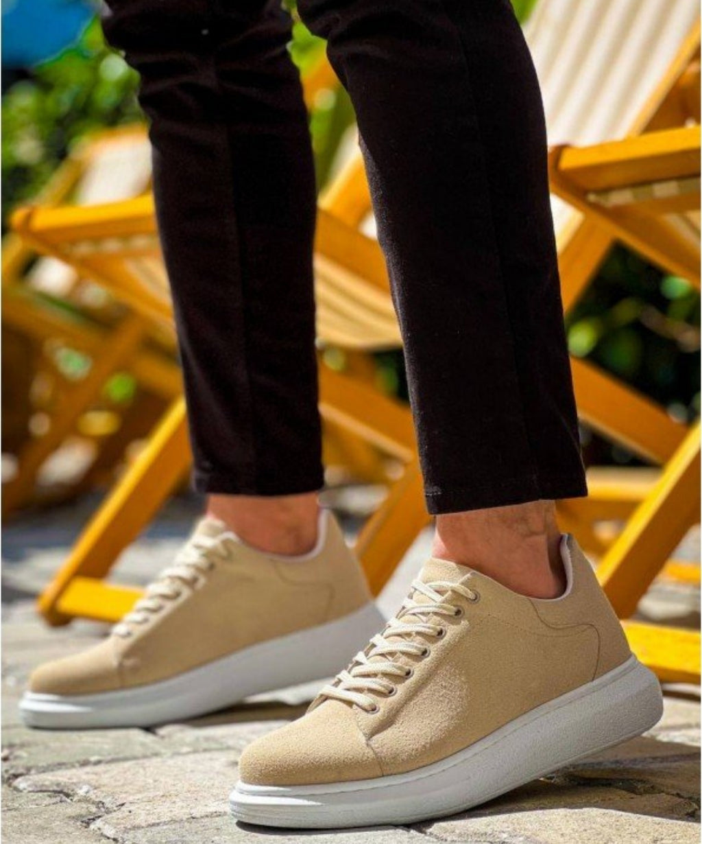 Terrazzo Erkek Sneaker Süet Bej