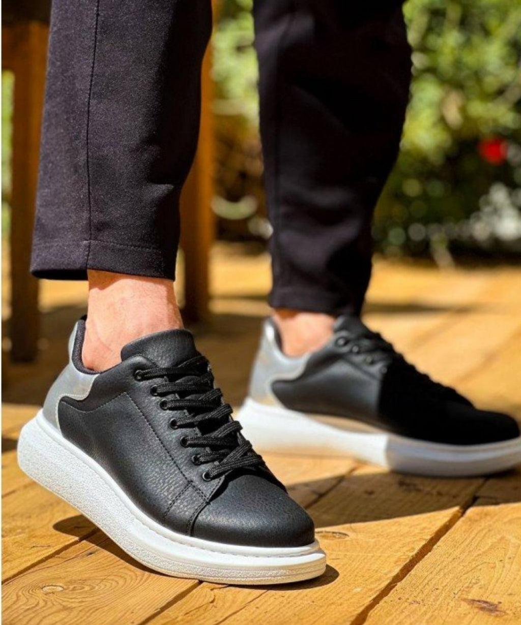Terrazzo Erkek Sneaker Siyah-Gümüş