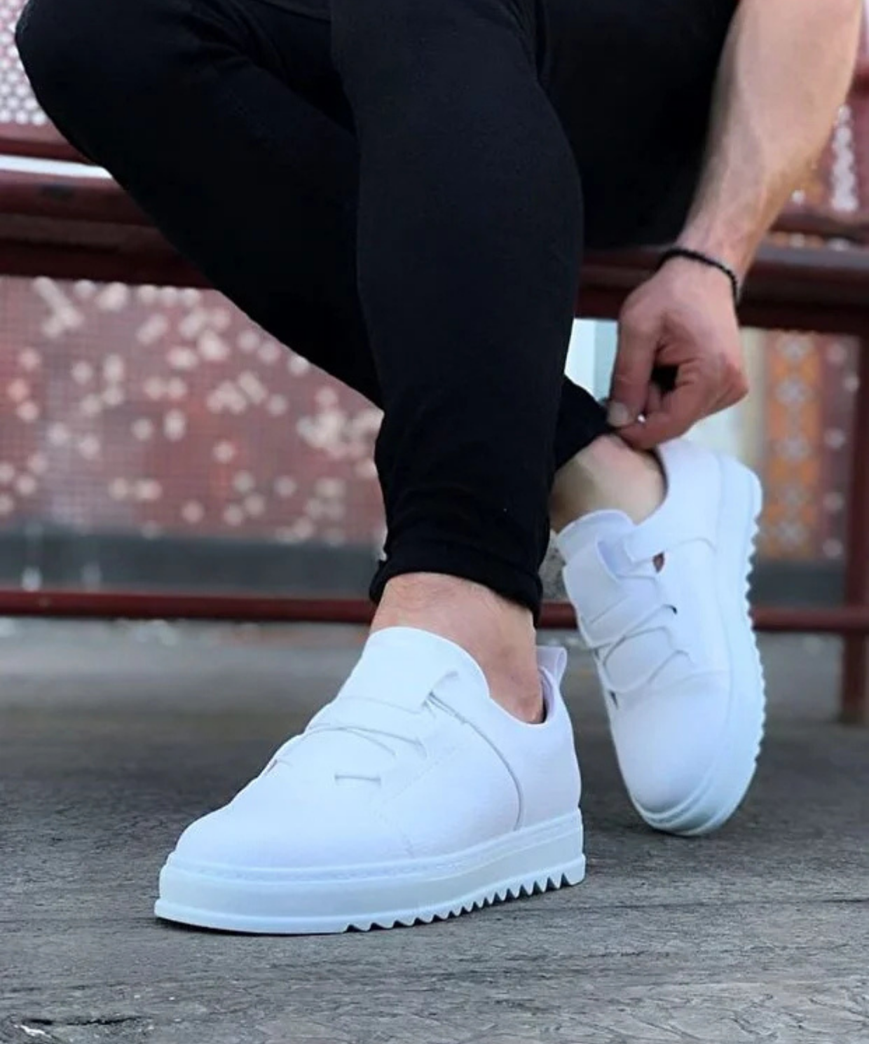 K&A-036 Beyaz Erkek Casual Ayakkabı