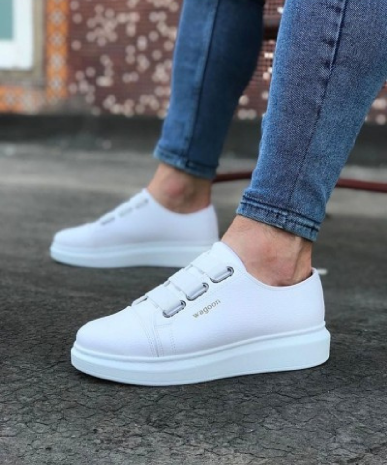 Atlas Erkek Sneaker Beyaz