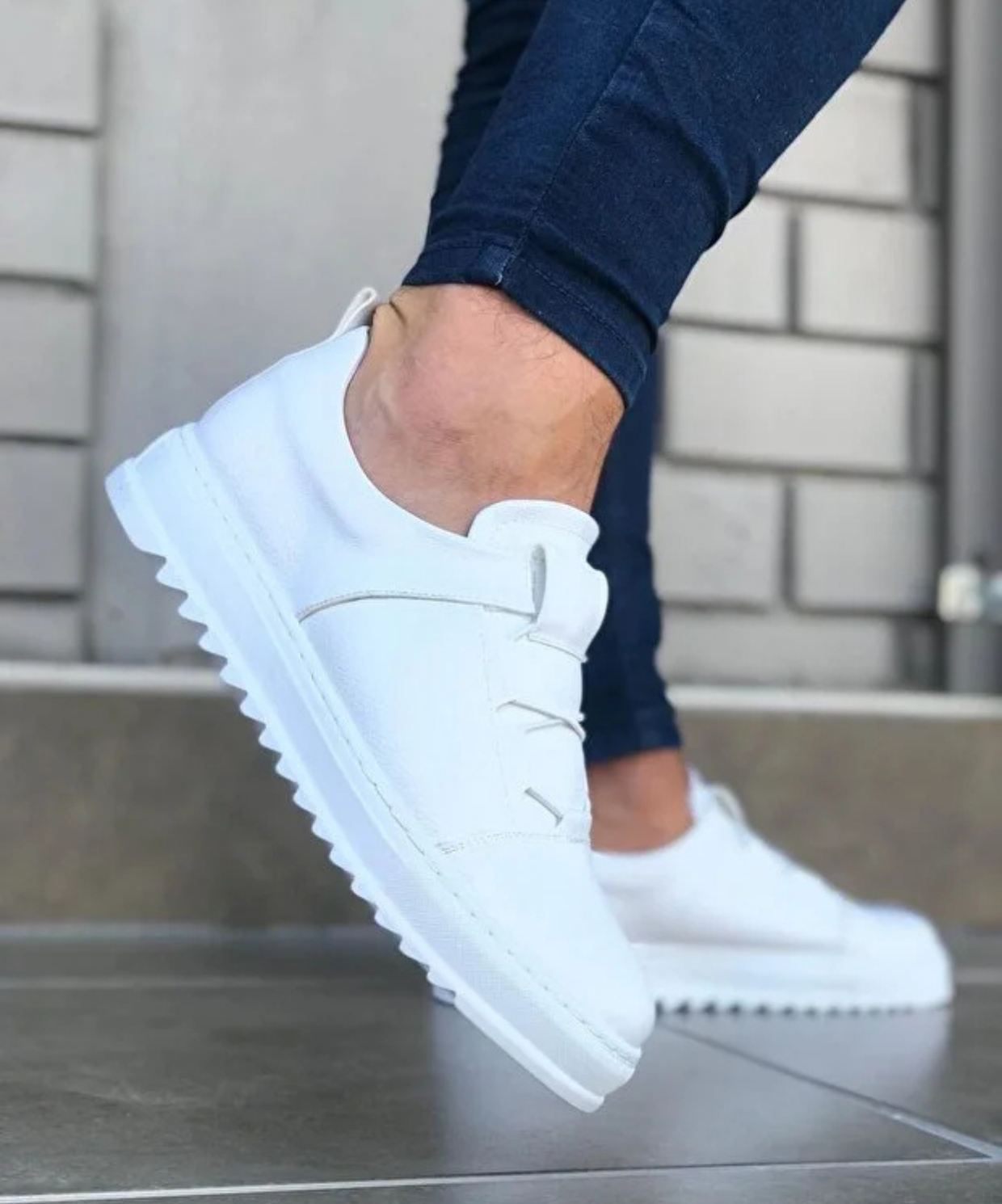 K&A-036 Beyaz Erkek Casual Ayakkabı