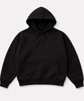 Siyah Kapüşonlu Hoodie