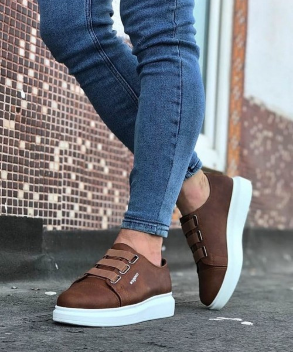 Atlas Erkek Sneaker Kahverengi