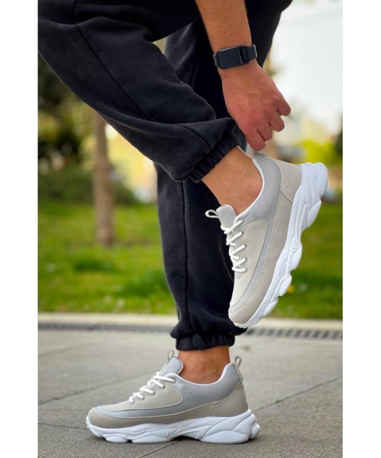 Wilson Erkek Sneaker Gri Süet