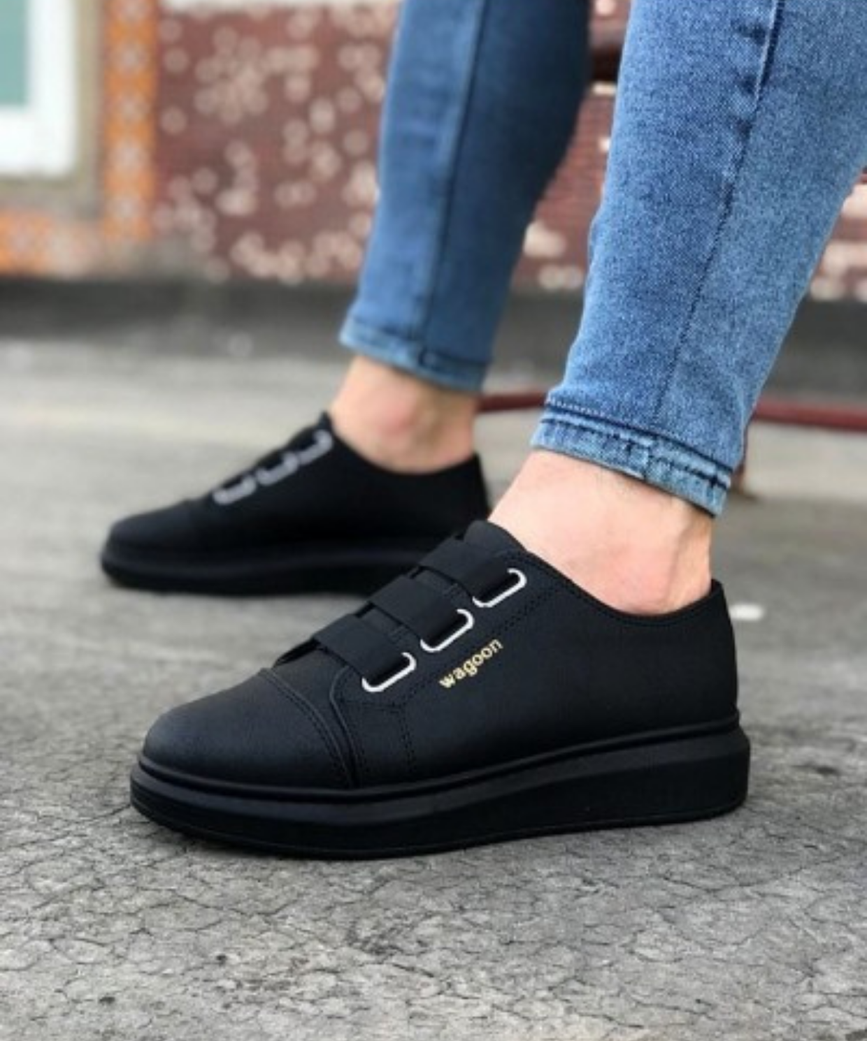 Atlas Erkek Sneaker Siyah