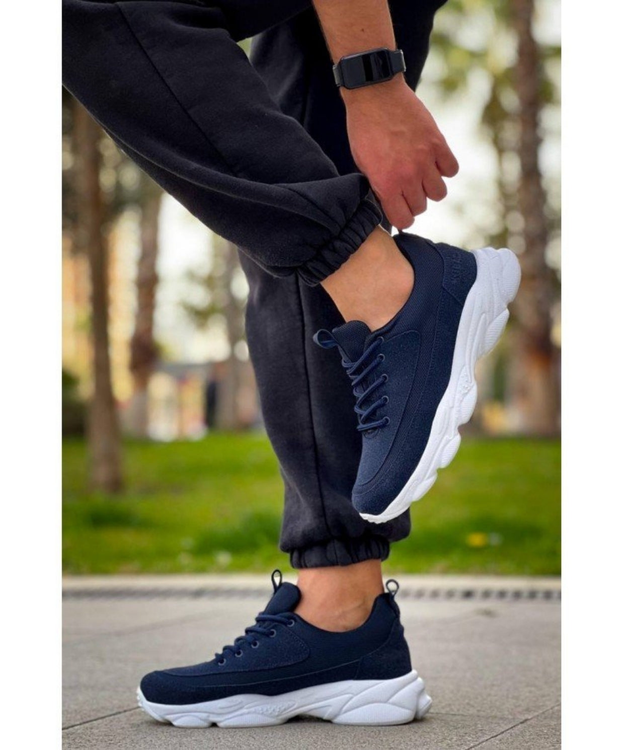 Wilson Erkek Sneaker Lacivert Süet