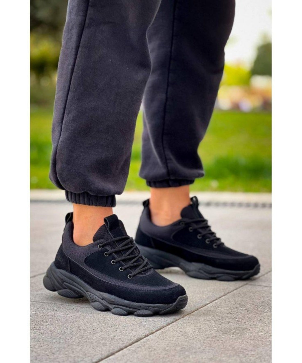 Wilson Erkek Sneaker Siyah Süet