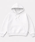 Beyaz Kapüşonlu Hoodie