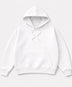 Beyaz Kapüşonlu Hoodie