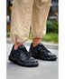 Terrazzo Erkek Sneaker Siyah Mermer