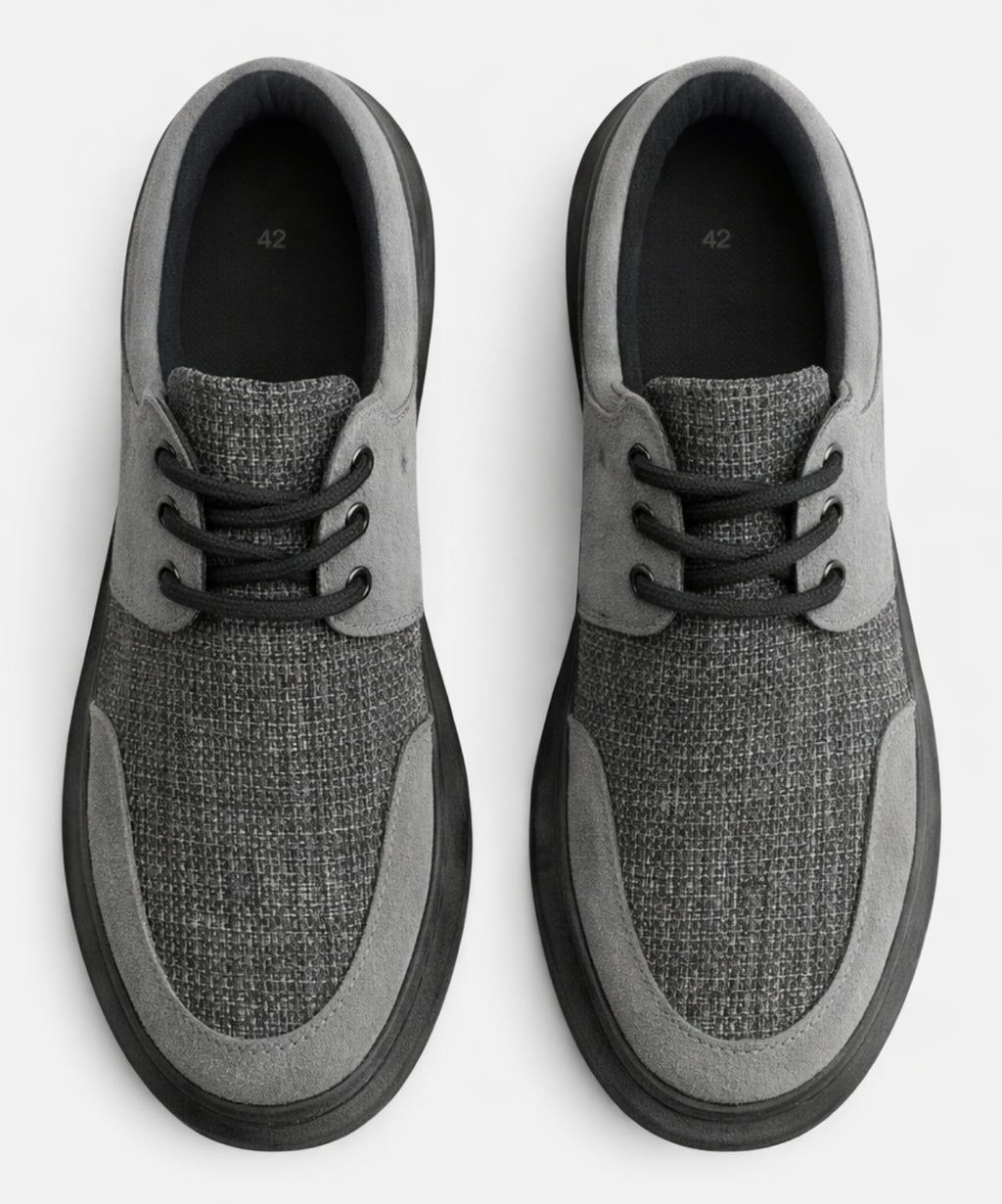 Monterey Erkek Gri Sneaker Siyah Taban
