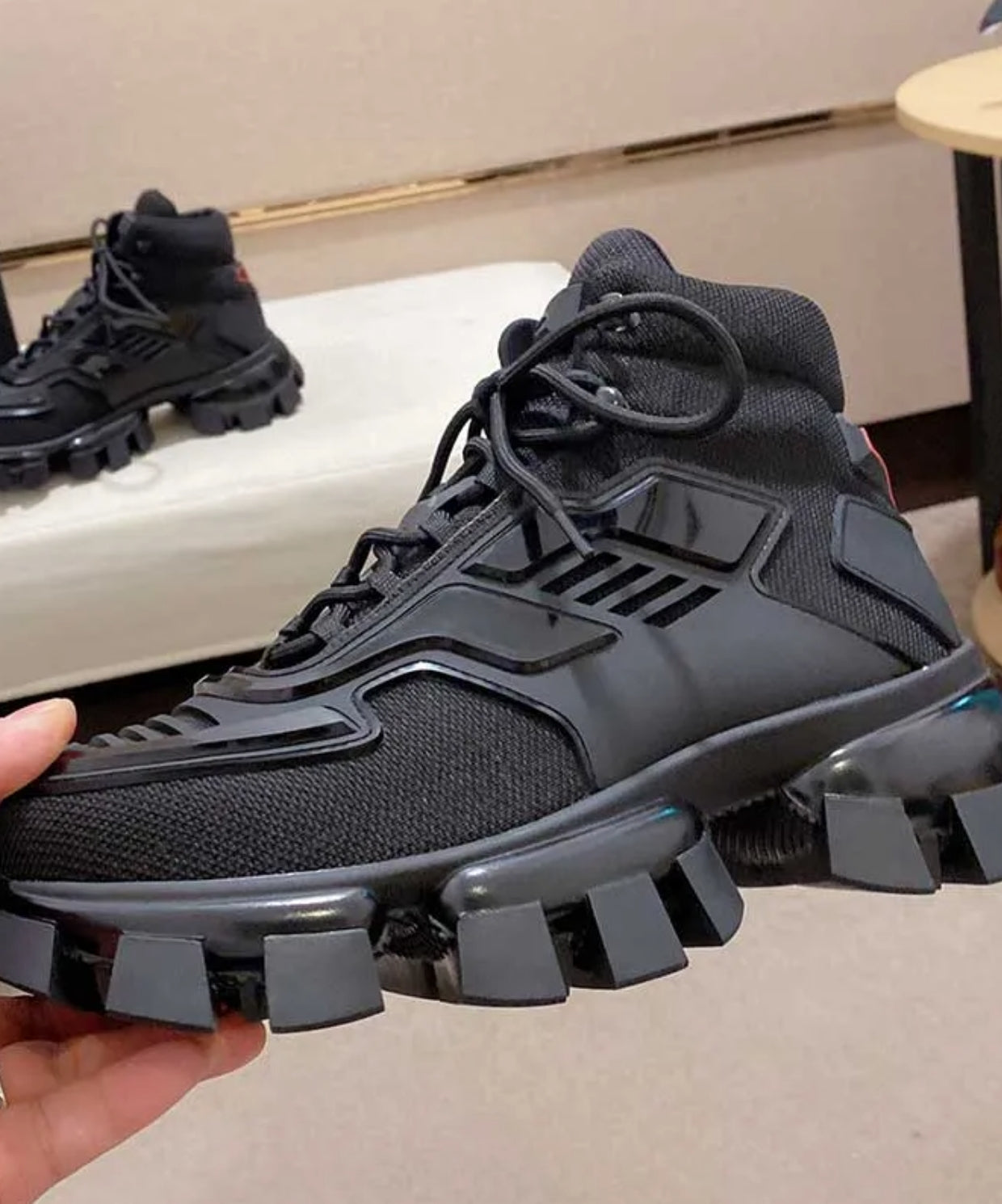 Prada Sport Cloudbust Thunder Bot Siyah