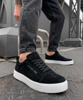 Mono Siyah Süet Erkek Sneaker