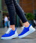 Vibe Mavi Süet Erkek Sneaker