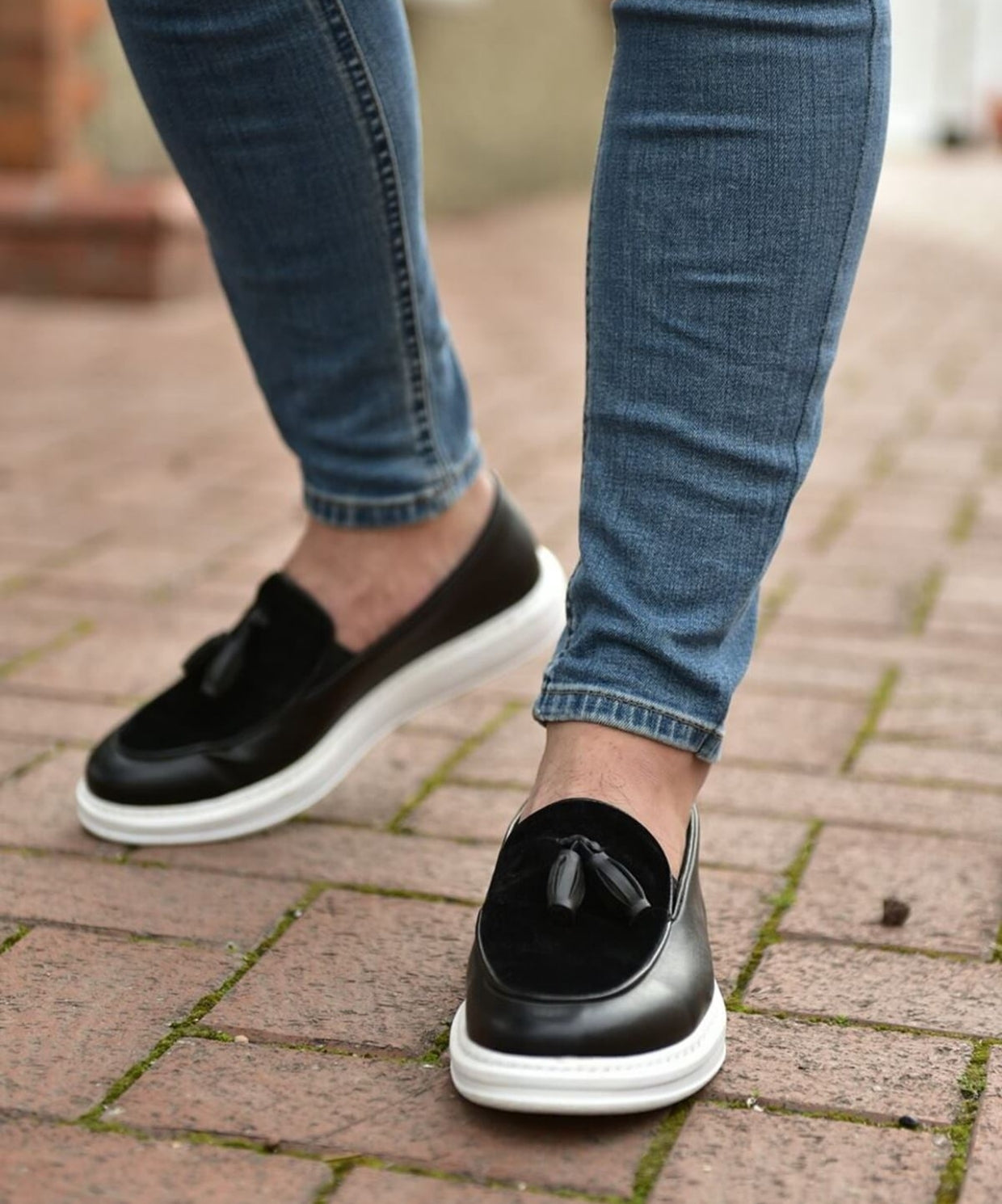 Chekich 002 CBT Siyah Loafer Pelle Erkek Ayakkabı