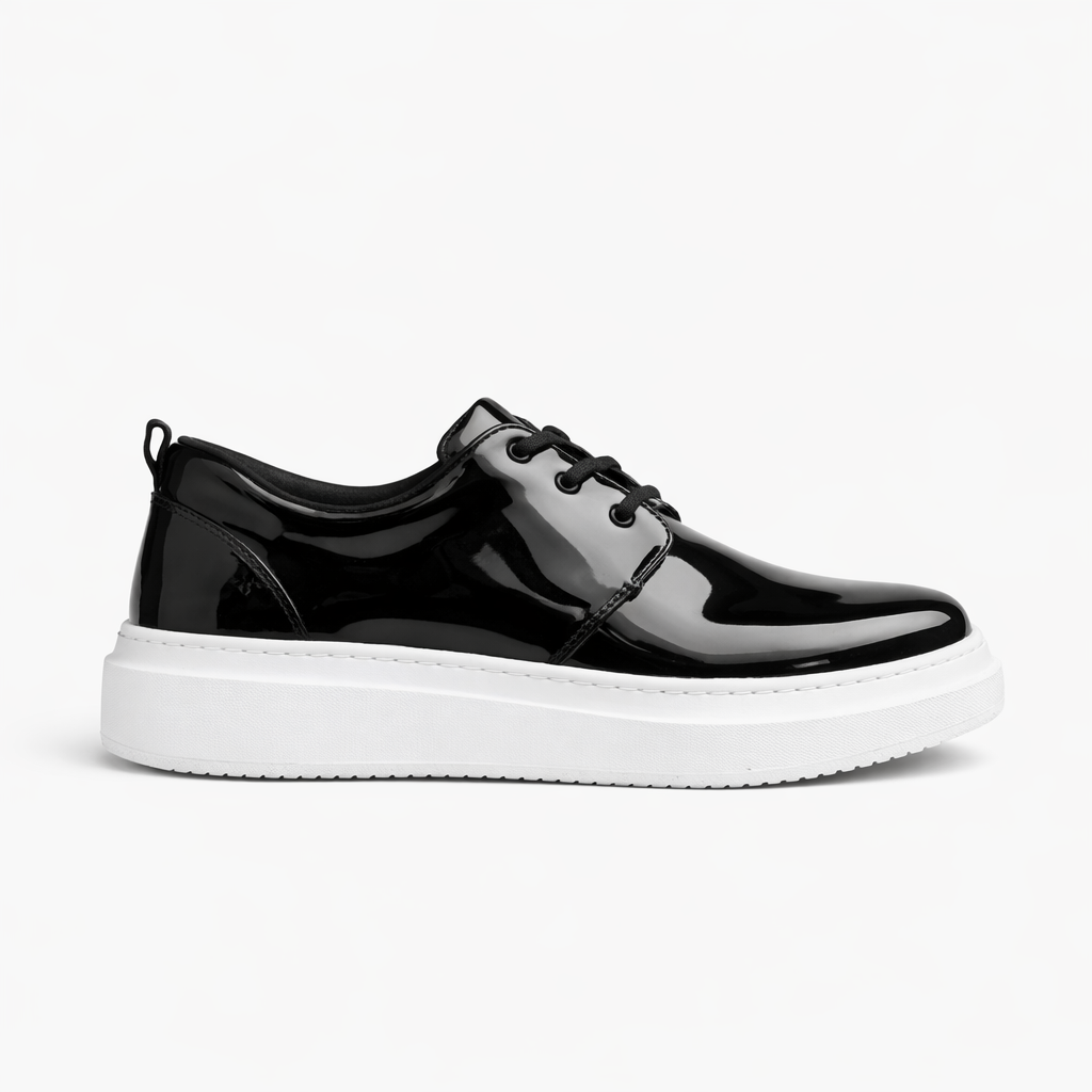 Urban Erkek Sneaker Siyah Rugan