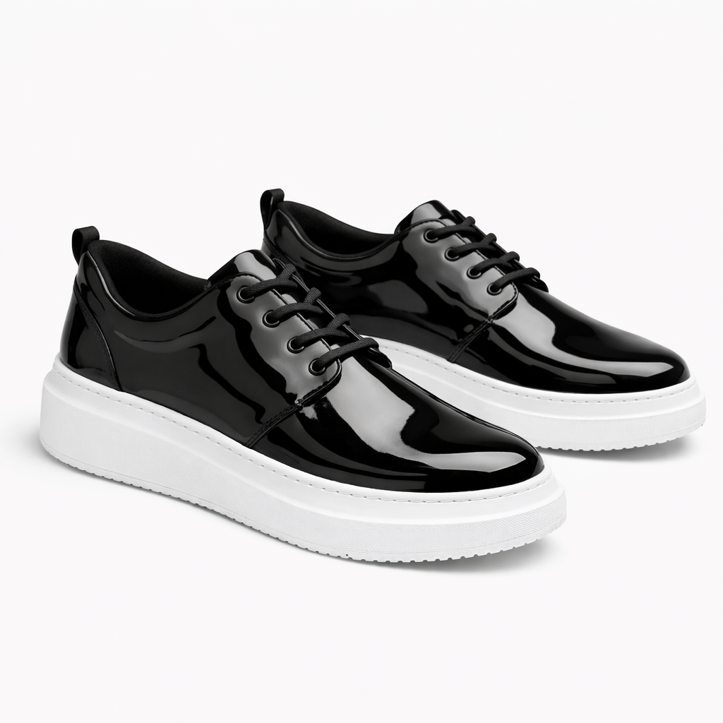 Urban Erkek Sneaker Siyah Rugan