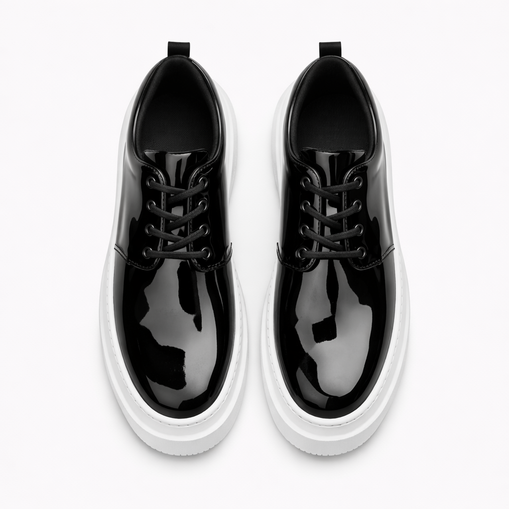 Urban Erkek Sneaker Siyah Rugan