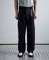 Japon Kesim Siyah Baggy Erkek Pantolon