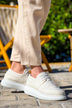 Monterey Erkek Beyaz Sneaker Beyaz Taban