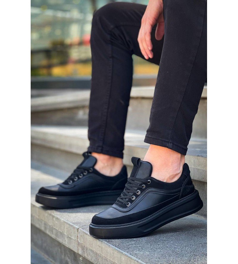 Prime Erkek Sneaker Siyah Süet Detay