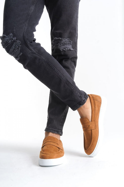 Arden Erkek Kahverengi Süet Klasik Ayakkabı